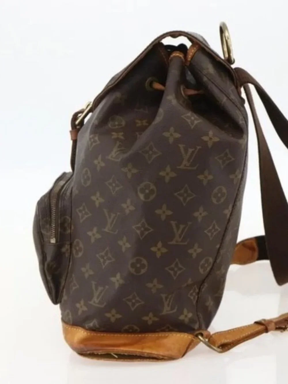 LOUIS VUITTON Monogram Montsouris GM Backpack M51135 LV Auth YKZ1231